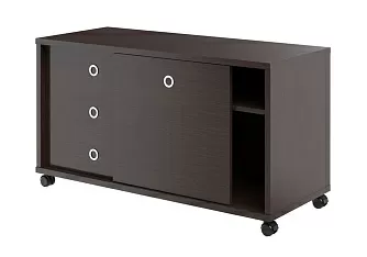 Тумба мобильная с дверью купе 1200x500x660