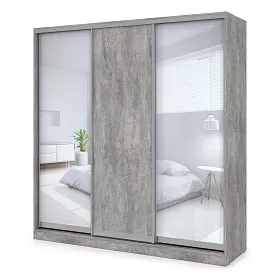Шкаф-купе 3-дверный (база 4) 2098х600х2201 - ЭйБиСи-проджект Шкаф-купе 3-дверный (база 4) 2098х600х2201