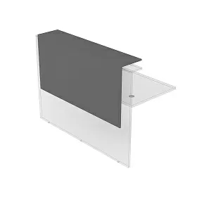 Фартук ресепшн прямой с подсветкой 1400х300х700