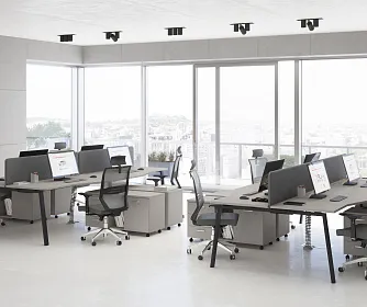 Мебель для сотрудников A4 - ЭйБиСи-проджект Мебель для сотрудников A4