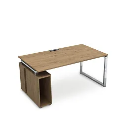 Стол с тумбой под системный блок 1600x900x750