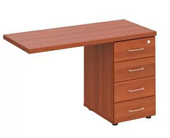 Брифинг-приставка боковая на опорной тумбе с центральным замком ПТ 767