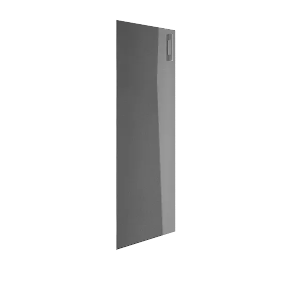 Дверь стеклянная матовая левая 397х1164х0,4
