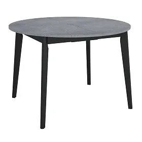 Oslo Стол обеденный круглый раскладной 1100-1400x1100x760