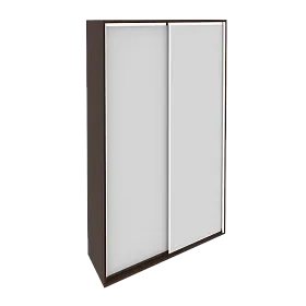 Шкаф-купе для одежды (двери – 2шт. Зеркала) 1200*390*2050