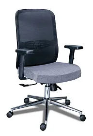 Офисное кресло ТАЙМ RSJ хром паук