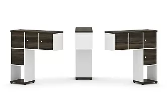 Надставка низкая + (Задняя стенка - 4шт.) + (Распашной фасад - 4шт.) 1099х365х1130