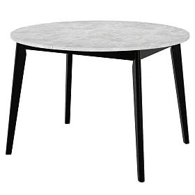 Oslo Стол обеденный круглый раскладной 1100-1400x1100x760