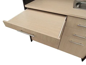 Мини-кухня Ринг КМ 980 1080х660х2000 - ЭйБиСи-проджект Мини-кухня Ринг КМ 980 1080х660х2000