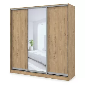 Шкаф-купе 3-дверный (база 4) 2398х600х2201 - ЭйБиСи-проджект Шкаф-купе 3-дверный (база 4) 2398х600х2201