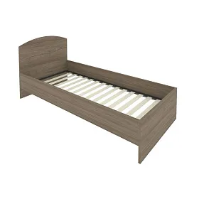 Кровать с ортопедическим основанием и изголовьем 950*2050*900 - ЭйБиСи-проджект Кровать с ортопедическим основанием и изголовьем 950*2050*900