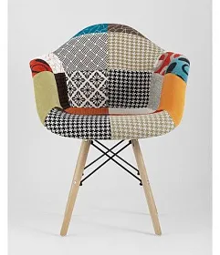 Кресло Eames DSW пэчворк