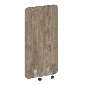 Перегородка на металлических опорах, на роликах, DP.R-80-150, 800x18x1500