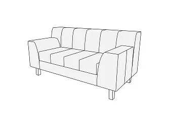 Диван 3-х местный 2000х770х750