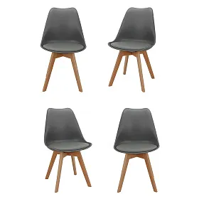 Комплект стульев Eames Bon (4 шт) - ЭйБиСи-проджект Комплект стульев Eames Bon (4 шт)