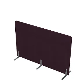 Мобильная перегородка (стац. опоры), 1600х27х1100