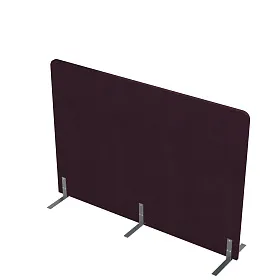 Мобильная перегородка (стац. опоры), 1600х27х1200