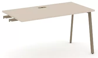 Стол приставка к опорным тумбам 1380х730х750