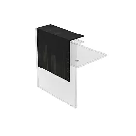 Фартук ресепшн прямой с подсветкой 800х300х700