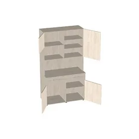 Комплект мини-кухня №1 1200х600/420х2178(2175) - ЭйБиСи-проджект Комплект мини-кухня №1 1200х600/420х2178(2175)