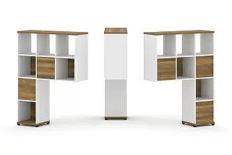 Надставка высокая + (Задняя стенка 5шт.) 1099х350х1486