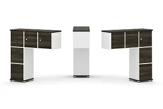 Надставка низкая + (Задняя стенка - 5шт.) + (Блок 2 ящика - 2шт.) + (Распашной фасад - 3шт.) 1099х365х1130