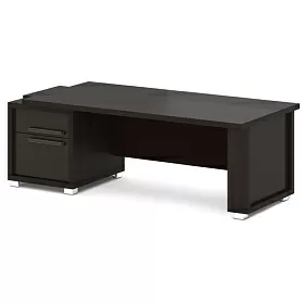 Стол с одной тумбой правый 2235х1000х750 (2000х1000 - столешница)