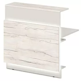 Дополнительная секция для прямой ресепшн с RGB подсветкой 1200х790х1225