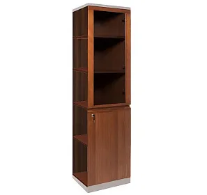 Модуль стеклянная + деревянная дверь DX Lago 498x445x1955