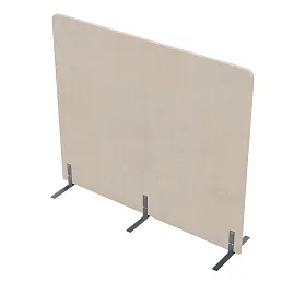 Мобильная перегородка (стац. опоры), 1600х27х1400