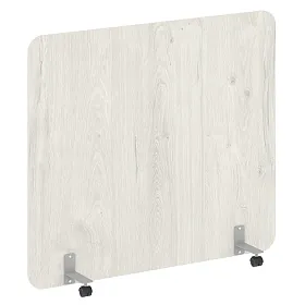 Перегородка на металлических опорах, на роликах, DP.R-160-140, 1600x18x1400