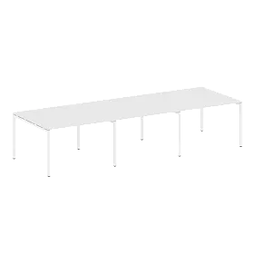 Переговорный стол (3 столешницы) на П-образном м/к 3600*1235*750 - ЭйБиСи-проджект Переговорный стол (3 столешницы) на П-образном м/к 3600*1235*750