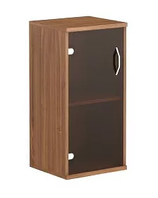 Шкаф закрытый узкий со стеклом левый/правый 406х365х823