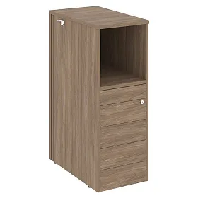 Тумба 5 ящиков TIP-ON проходная,  средняя, 432х767х1185