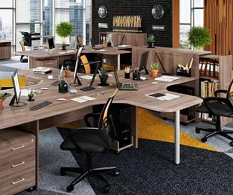 Мебель для сотрудников WAVE