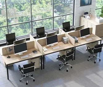 Мебель для сотрудников SLIM SYSTEM - ЭйБиСи-проджект Мебель для сотрудников SLIM SYSTEM