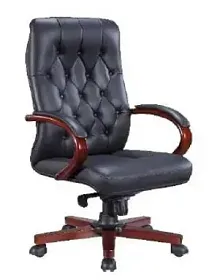 Офисное кресло Everprof Monaco Wood (экокожа)