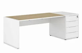 Стол с тумбой приставной 2000х800х750