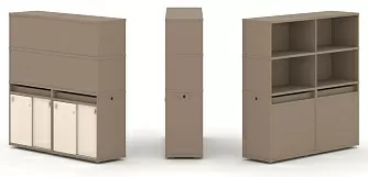 Набор №7. Тумба двойная с надставкой высокой 1500х410х1520