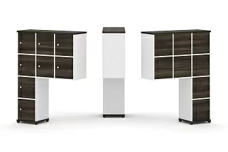 Надставка высокая + (Задняя стенка 8шт.) + (Распашной фасад - 8шт.) 1099х350х1486