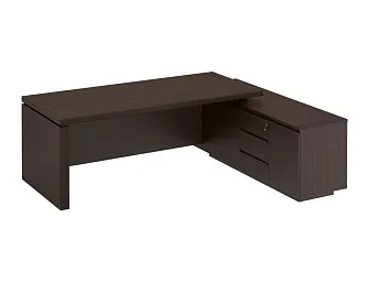 Стол руководителя на опорной тумбе (левый/правый) МК 138