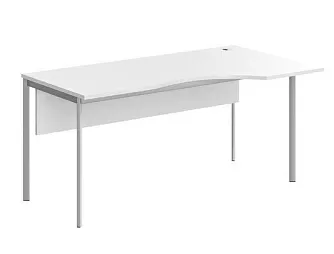 Стол эргономичный с фронтальной панелью правый 1600x900x755