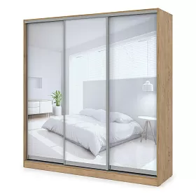 Шкаф-купе 3-дверный (база 6) 2098х600х2201 - ЭйБиСи-проджект Шкаф-купе 3-дверный (база 6) 2098х600х2201