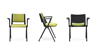 Стул ТЕО черный пластик