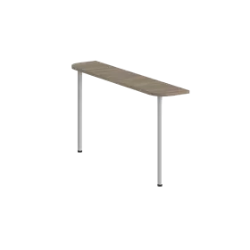 Приставка  для 2х столов с экранами 300х1238x750