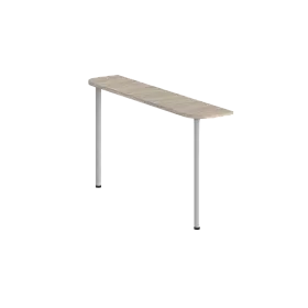 Приставка  для 2х столов с экранами 300х1438x750