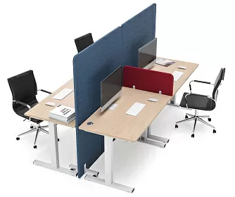 Настольные барьеры SOFToffice с мягким наполнением AR