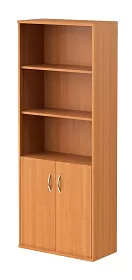 Шкаф полуоткрытый с низкими дверями 770х365х1975 - ЭйБиСи-проджект Шкаф полуоткрытый с низкими дверями 770х365х1975
