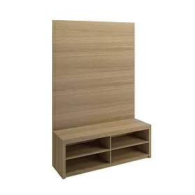 Тумба под ТВ со стеновой панелью - ЭйБиСи-проджект Тумба под ТВ со стеновой панелью