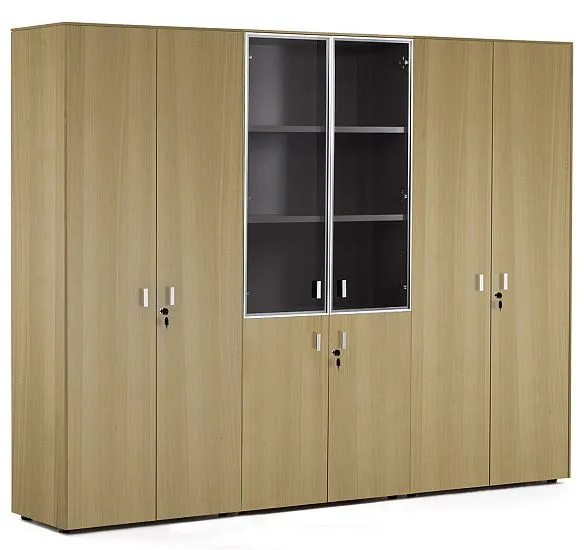 Шкаф ENZO комбинированный + гардероб + для бумаг 2420x440x1970